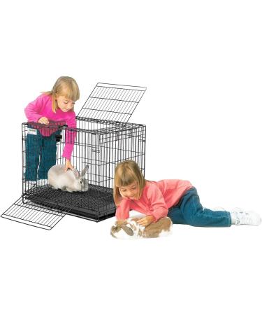 Midwest Wabbitat Folding Rabbit Cage - Portable & Space-Saving Design - Buy Online on GoSupps.com