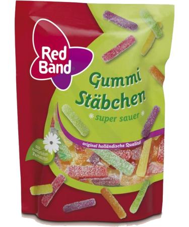 Red Band Sour Sticks (3 x 200g Bags) + Block usy - Buy Online on GoSupps.com