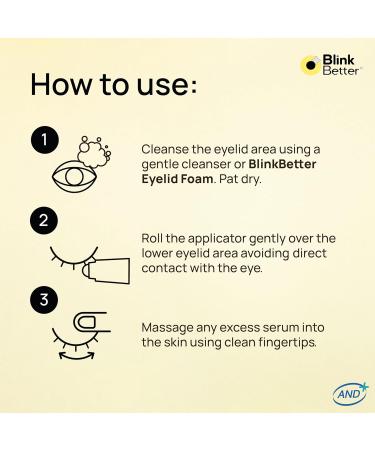 BlinkBetter CicaRoller+ Depuffing Eye Roller Serum for Eyelids and Under Eyes Cooling Rollerball with 2.5% Caffeine Peptides Cica & Panthenol Hydrates Soothes and Smooths Puffy Eyes 15 ml - Buy Online on GoSupps.com