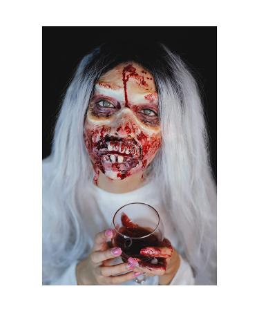 DELISOUL SFX Makeup Kit - 12 Colors Palette for Face Body Painting, Wound Modeling, Scar Wax, Fake Blood - Halloween Costume Essentials with Brushes & Tools - Buy Online on GoSupps.com