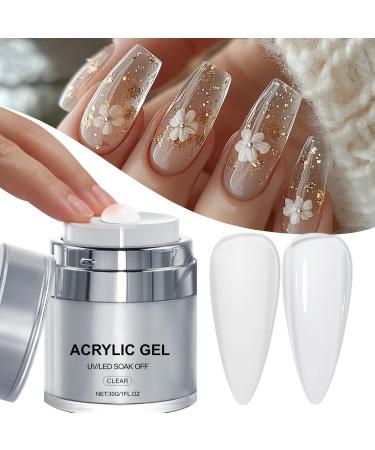 Poly Nail Gel 30g Nail Strengthening Gel | Smooth Extension Hardener For Beginners Home Women - Buy Online on GoSupps.com