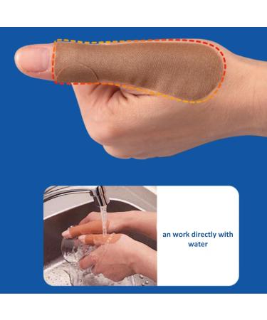 Thumb Support Tape 30PCS Skin-Friendly Waterproof Self-Adhesive Pain Relief Brace Patch Guard Stabilizer for Tendonitis Knuckle Thumb Guard - Buy Online on GoSupps.com