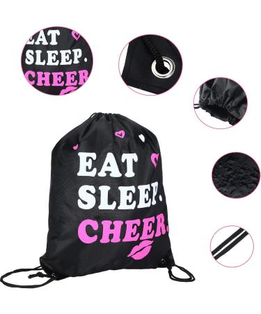 Cheerleader Gift Set - Drawstring Backpack, Keychain, Bracelets | 32 Piece Cheerleading Party Favors for Girls - Buy Online on GoSupps.com