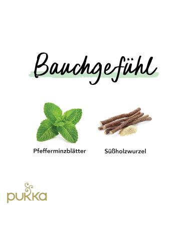 Pukka Organic Herbal Tea Peppermint & Liquorice | After Meals Mint Tea | Pack of 4 | 80 Tea Bags - Buy Online Worldwide - Buy Online on GoSupps.com