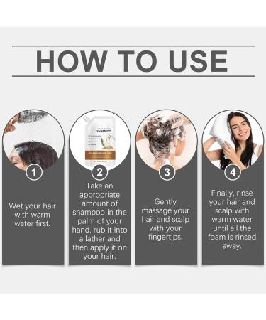 Hair Loss Shampoo Scalp Soothing Cleaner 113g Natural Moisturizing Shampoo Easy to Use Thinning Hairs Care for Men and Women Postpartum Post Color Oily Travel Size - Buy Online on GoSupps.com