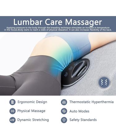 Buy Electrical Lumbar Traction Device | Back Massager with Airbags & Heat Therapy for Pain Relief - Buy Online on GoSupps.com