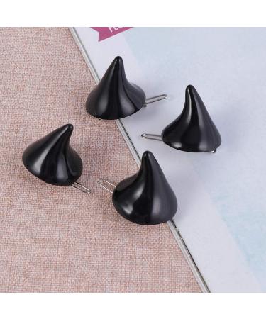 FRCOLOR 4 Pairs Cute Hair Clips Devil Horn Hair Clips Hairpins Angel Wings Hair Clips Cartoon Leather Hairclips Non Slip Clamps Lovely Hair Accessories - Buy Online on GoSupps.com