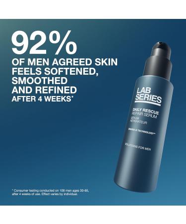 Lab Series Daily Rescue Repair Serum for Men - Hydrating Skincare Moisturizes & Protects - 1.69 fl oz - Buy Online on GoSupps.com
