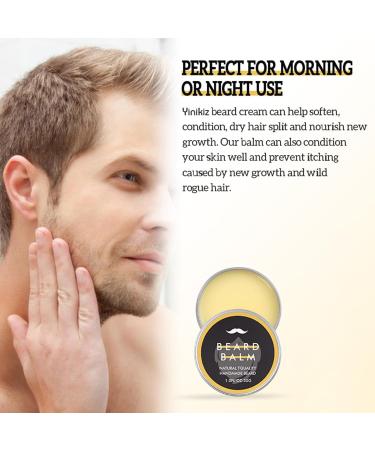 Premium Beard Butter for Men - Hydrating Moisturizer & Mustache Balm | Softens Facial Hair & Promotes Growth - 1 fl oz - Buy Online on GoSupps.com