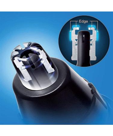 Nose Hair Trimmer for Men - Ear & Facial Hair Removal Clipper Water Resistant with Dual Edge Blades - Buy Online on GoSupps.com