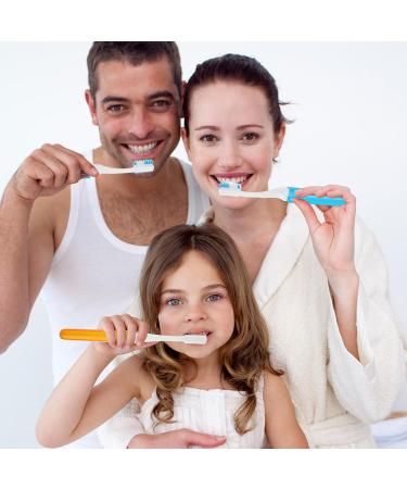 Buy Ouligay Foldable Travel Toothbrush - Portable Soft Mini Toothbrush Set for School Home & Business Trips | International Shipping Available - Buy Online on GoSupps.com