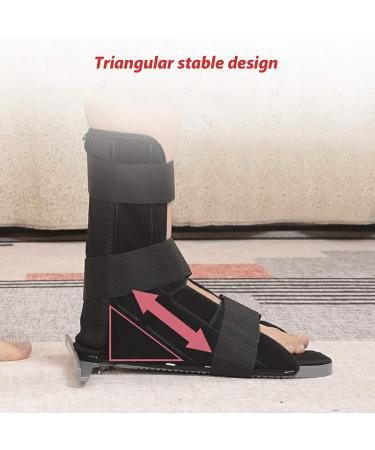 Adjustable Anti Rotation Fracture Boot | Ankle Brace Shoe for Injury Recovery - Unisex Medium - Buy Online on GoSupps.com