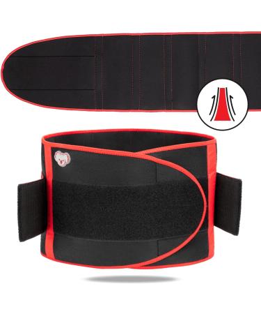 Koalaa Lumbar Back Support Belt | Spine Stabilization & Relief from Back Pain | Ischias & Iliosacral Support (S-XL) - Buy Online on GoSupps.com