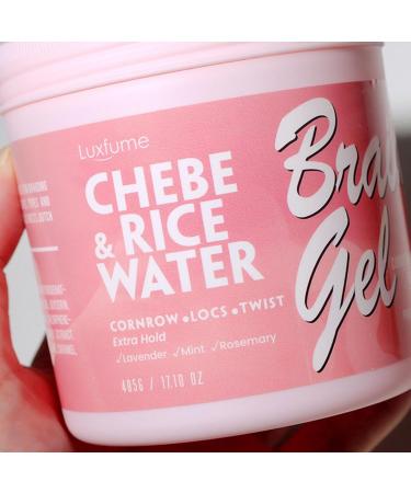 485g Vegan Extreme Hold Hair Styling Gel for Braided Wavy Curly Hair | Non-Greasy Non-Sticky Pomade for Men & Women | Refreshing & International Shipping - Buy Online on GoSupps.com