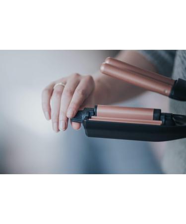 Rowenta CF4710 Waves Addict Hairstyler | 6 Temperature Levels | Thermal Insulation | Automatic Shutdown | Black/Ros | Buy Internationally - Buy Online on GoSupps.com