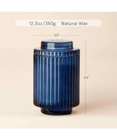 La Jolie Muse Eucalyptus & Rosemary Scented Candle - Natural Wax Aromatherapy for Relaxation - 80 Hours Long Burning - 12.3oz Glass Jar - Gift and Home Decor - Buy Online on GoSupps.com