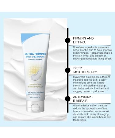 Ultra Firming Body Cream Firm Tighten Skin Tighten Cream Firming Body Cream Anti-Aging Cream for Neck and Neckline Day and Night Lift & Tighten (1) - Buy Online on GoSupps.com
