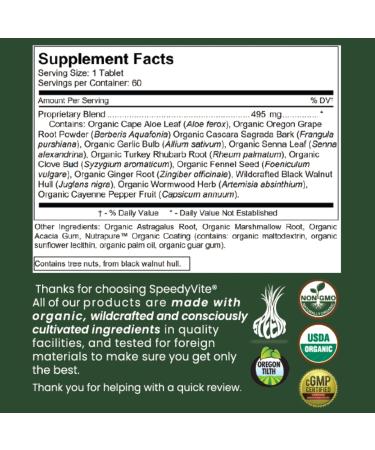 Complete Colon Detox & Cleanse Set - 10oz Powder & 60 Veg Tablets | Effective International Shipping - Buy Online on GoSupps.com