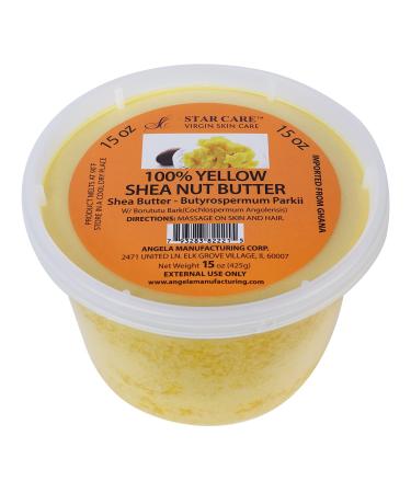 100% Yellow Shea Nut Butter (15oz)