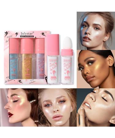 Layhou Julystar Highlighting Powder Set Natural Dimensional Brightening Face Contour Body Highlighter - Buy Online on GoSupps.com