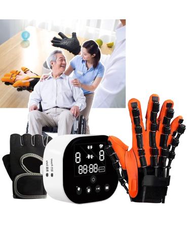 Finger Rehabilitation Trainer Robot Gloves Finger Orthosis Training Intensity Can Be Adjusted for Functional Improvement of The Hands Right-S Right X-Large