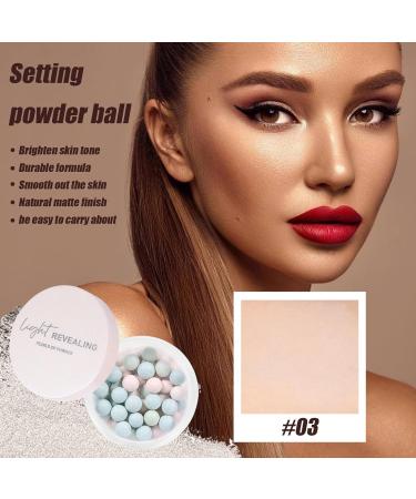 Cracking Dust Ball Loose Powder Makeup Shiny Shine Makeup Powder Ball Delicate Powder High Definition Long Lasting for Women Girlfriend - Buy Online on GoSupps.com