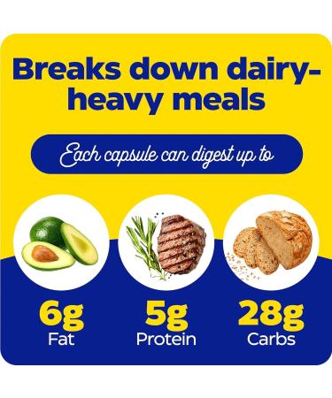 Enzymedica - Lacto 30 Capsules - Lactase Enzymes Supplement - Lactose Intolerance Pills - Digestive Aid for Gluten and Casein - Indigestion & Heartburn Relief - Gas Bloating Relief for Men and Women - Buy Online on GoSupps.com