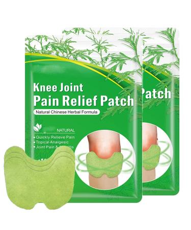 24 PCS Knee Pain Relief  Heat for Pain Relief and Inflammation Self Warming Wormwood Pain for Knee Joint Shoulder Neck and Back