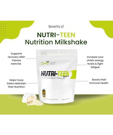  Nutriteen Nutri-Teen Shakes: Vanilla Ice Cream Flavor (1 kg) - Buy Online on GoSupps.com