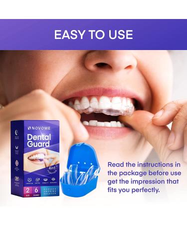 6 Packs Professional Dental Guard - Stop Bruxism & Teeth Grinding, TMJ Relief - Buy Online on GoSupps.com
