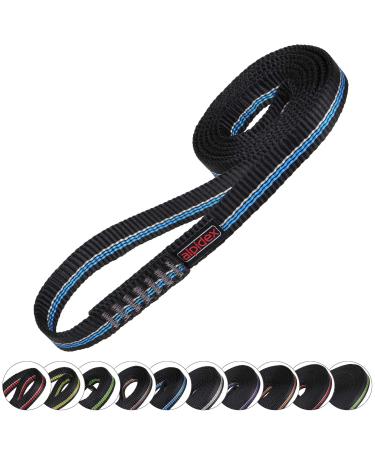 ALPIDEX webbing sling in different lengths 16 mm 22 kN round sling climbing polyamide 80 cm - Buy Online on GoSupps.com