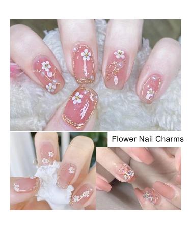 RODAKY 3D Nail Charms - Butterfly, Flower, Bear Designs for Acrylic Nails | Nail Art Crafts Diamond Decoration with Pearls, Metal, Crystal Rhinestones - DIY Nail Design Charms - Buy Online on GoSupps.com