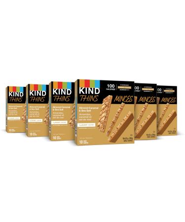 KIND THINS Almond Caramel & Sea Salt Gluten Free Bars 21g Bar (60 Count)