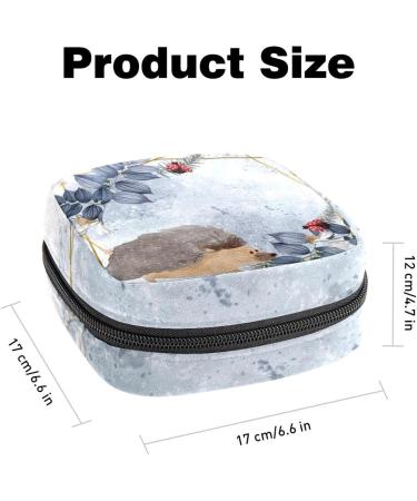 Period Bag Sanitary Napkin Storage Pouch | Cartoon Animals & Leaves | Color2320 - Buy Online on GoSupps.com