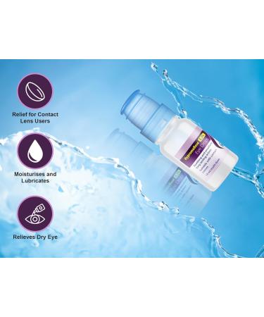 Puroptics Hypromellose 0.3% Preservative-Free Eye Drops for Dry Eyes | Lubricating Itchy Eye Drops - Relieve Tired & Irritated Eyes (3 Pack) - Buy Online on GoSupps.com