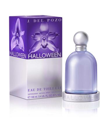 Jesus Del Pozo Eau de Toilette Spray for Women Halloween 3.4 Fluid Ounce Sandalwood Vanilla 3.38 Fl Oz (Pack of 1)