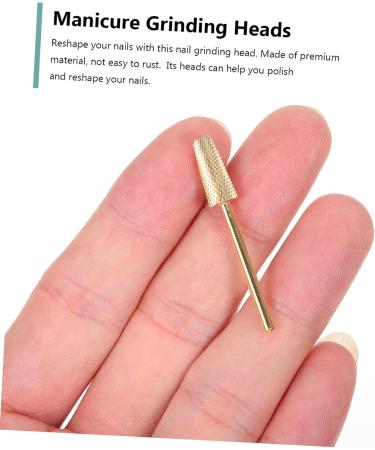 FOMIYES nail polisher cuticle drill bits nail gel drill bit gel polishing head carbide nail drill bit portable nail nail cleaner tool manicure file bits plastic sander Exfoliating - Buy Online on GoSupps.com