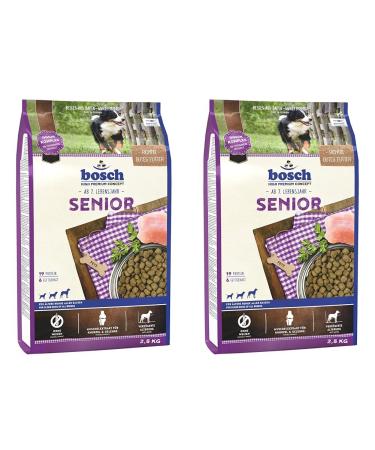 Bosch HPC Senior | Dry dog food for older dogs of all breeds | 1 x 2.5 kg (pack of 2) 2.5 kg (pack of 2)