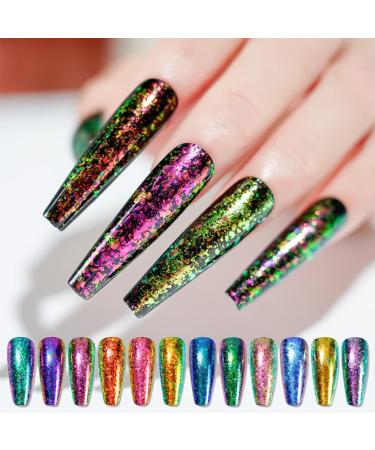 Powder Nail Dip Remover compatible with Machines Nail Powder Fairy Color High Light Dream Cloud Brocade Piece Magic Mirror Powder Nail Sequins Manicure Lavender Dipping Powder Kit (D One Size) One Size D - Buy Online on GoSupps.com