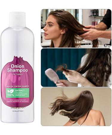 Shampooing de croissance l'oignon traitement nourrissant de contr le de l'huile th rapie de nettoyage en profondeur du cuir chevelu lavage rafra chissant longue dur e pour utilisation quotidienn - Buy Online on GoSupps.com