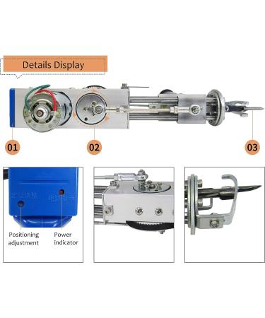 Loop Pile Tufting Gun Rug Tufting Machine | Electric Carpet Weaving Flocking Handheld Knitting Machine | 110V-220V 9-21mm - Buy Online on GoSupps.com
