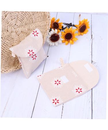 HAPINARY 8-Piece Sanitary Napkin Holder & Organizer | Menstrual Cup Bag & Sanitary Napkin Case - Shop Now for International Shipping - Buy Online on GoSupps.com