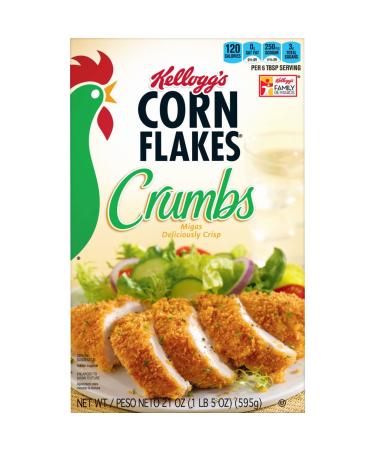 Kelloggs Corn Flakes Crumbs, 21 ounce, 2 pack