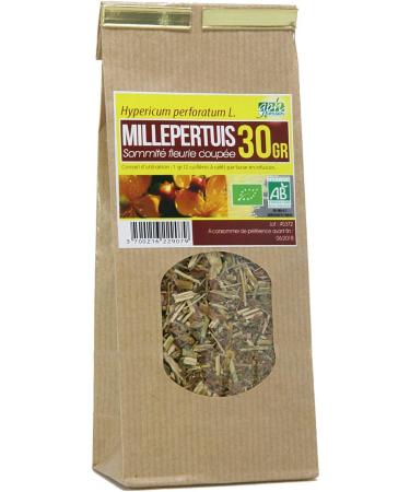 Organic St. John's Wort Herbal Tea (Hypericum Perforatum) - 30g - Buy Online on GoSupps.com