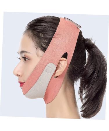 DOITOOL Thin Face Belt Lifting Tape V Shaped Face Lifting Belt Silicone Rice Paddle Spoon V Line Belt Face Shaping Strap Chin Straps Double Chin Reducer Breathable Small Device Spandex - Buy Online on GoSupps.com