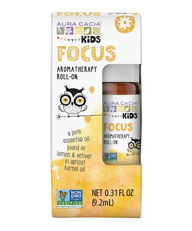 Aura Cacia Kids Focus Roll-on 0.31 fl. oz.