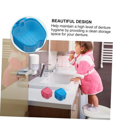 Lurrose 20-Part Plastic Container Set for Artificial Toothbrushes | Travel-Friendly Storage | Soft Bristle Cleaning Brush | 8.7x8cm | Multi-Color Pack - Buy Online on GoSupps.com