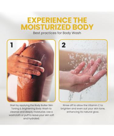 Biocare Vitamin C and Collagen Body Wash: Ultimate Brightening & Toning Solution Ideal for Men & Women - Enhances Skin & Hydrates Suitable All Skin Types Sulfate-Free 16.5 oz - Buy Online on GoSupps.com