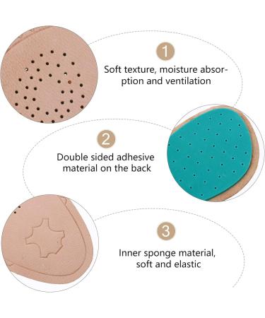 Buy Healeved Anti-Slip Shoe Insoles & Metatarsal Pads for Women - High Heel Inserts & Crutch Handle Covers - Comfortable Foot Support - Buy Online on GoSupps.com