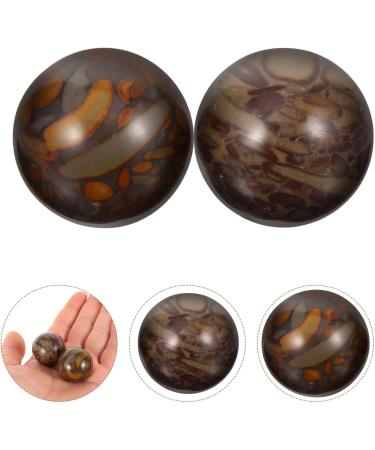 GLEAVI 2 PC Massager Gymnastic Balls - Hand Roll Massage Balls for Elderly | Perfect for Pain Relief & Relaxation - Buy Online on GoSupps.com